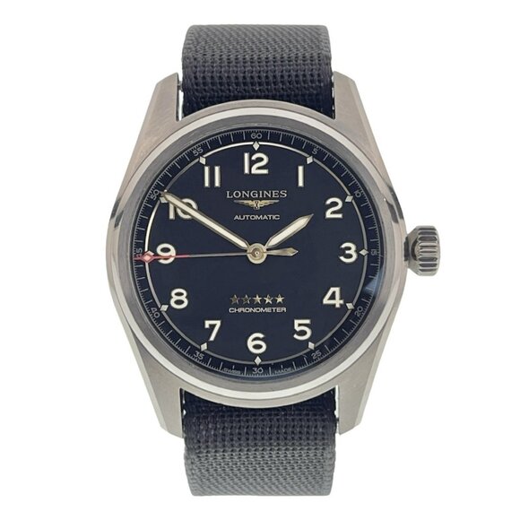 2023 Longines Spirit Titanium Black Dial 40mm Automatic Men’s Watch L3.810.1 - Picture 1 of 9